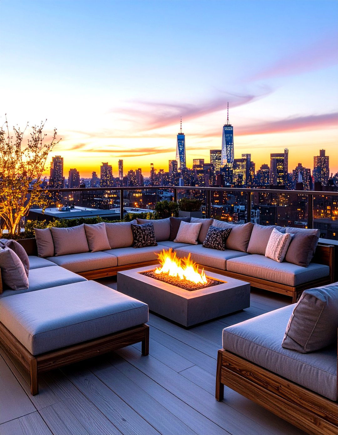Rooftop Terrace Lounge Outdoor Seating - 30 outdoor seating ideas