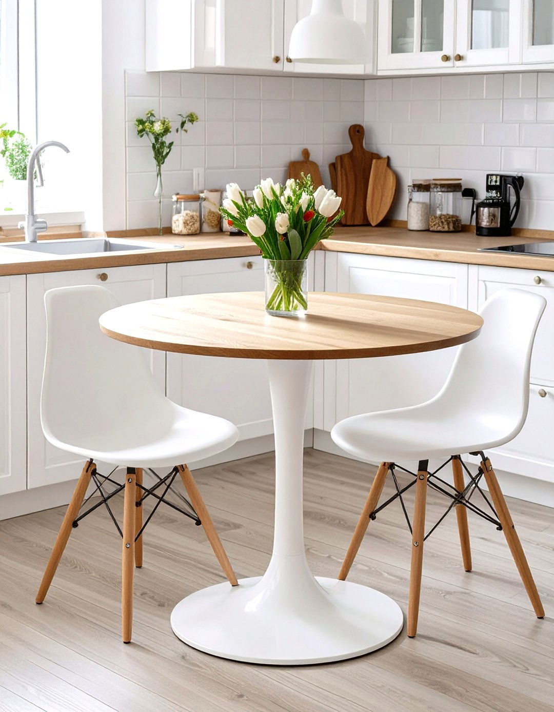 Round Pedestal Kitchen Table - 30 what are space-saving kitchen table ideas ideas