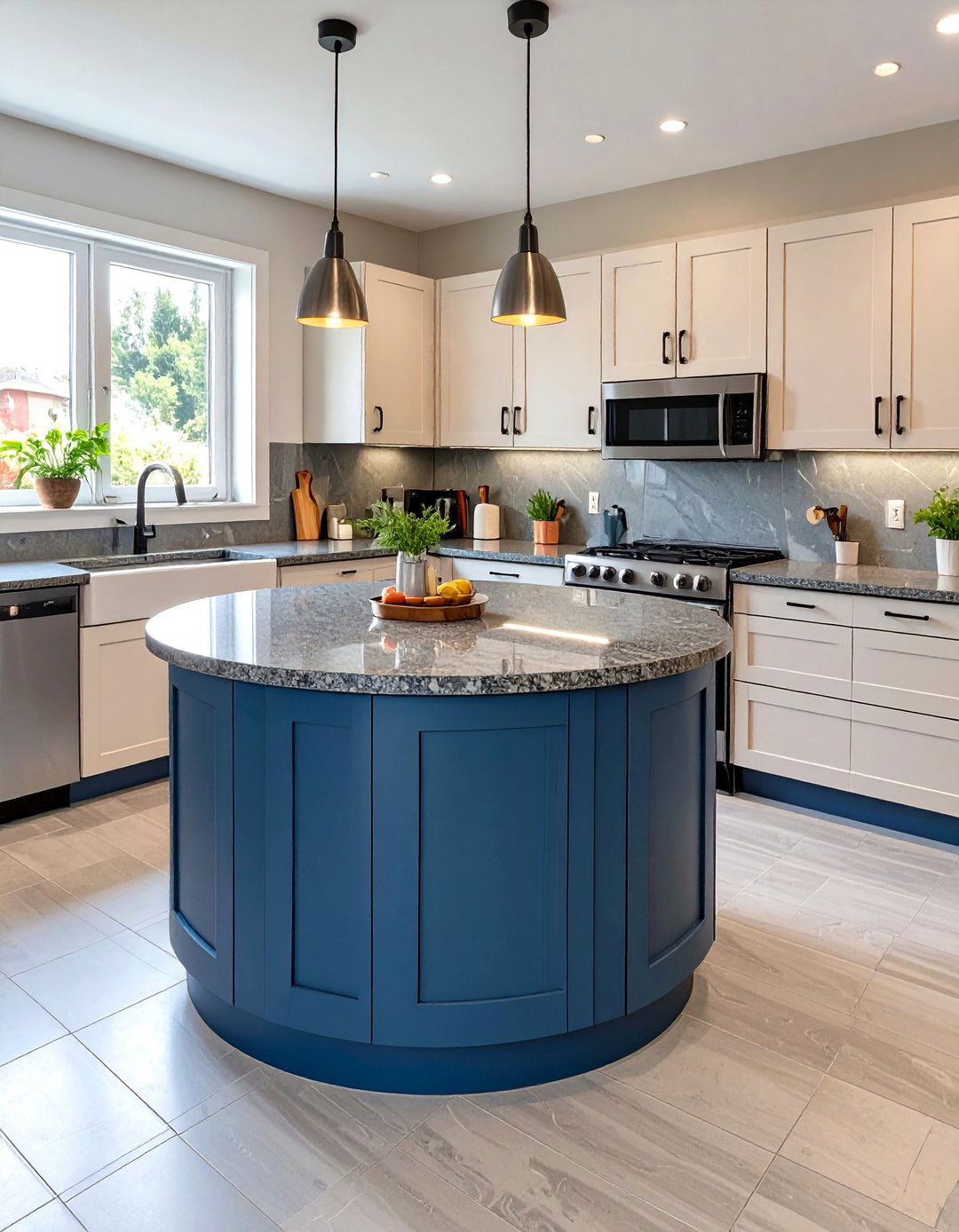 Round Small Kitchen Island - 30 small kitchen ideas with island