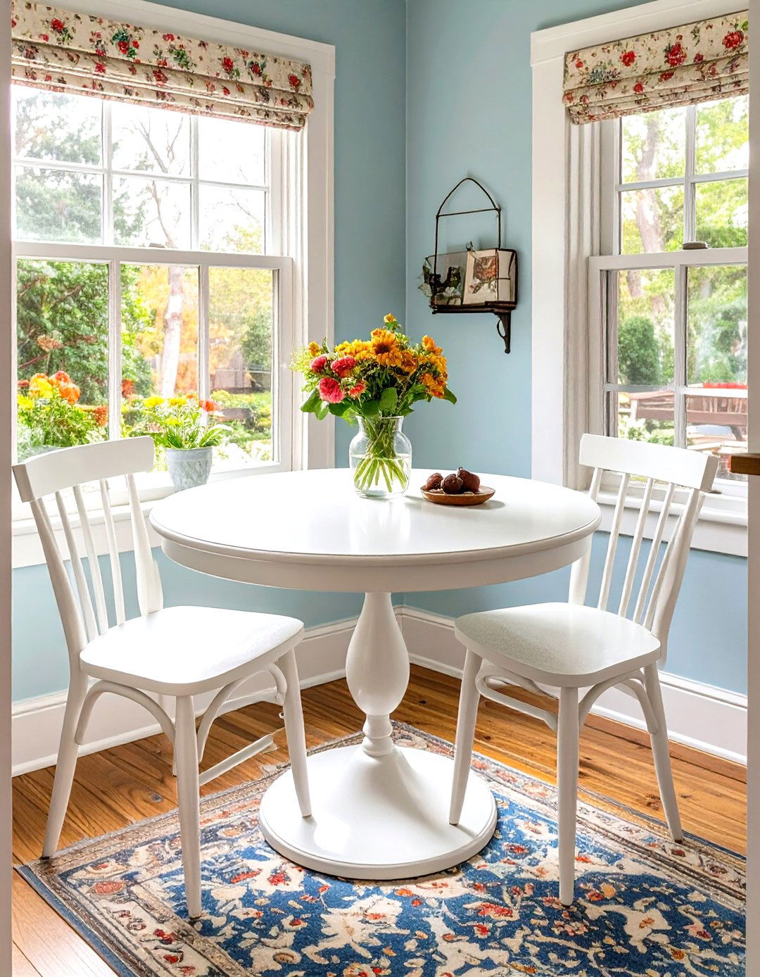 Round Tables for Better Flow - 30 small room decor ideas