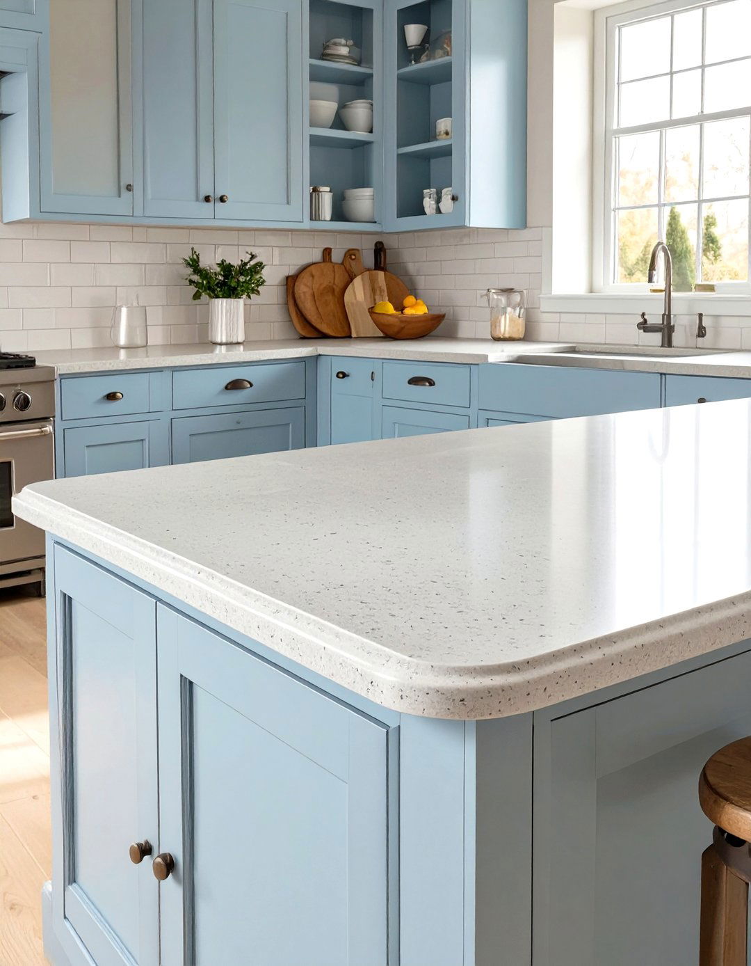 Rounded Kitchen Countertop Edges - 30 vintage kitchen trends 2025