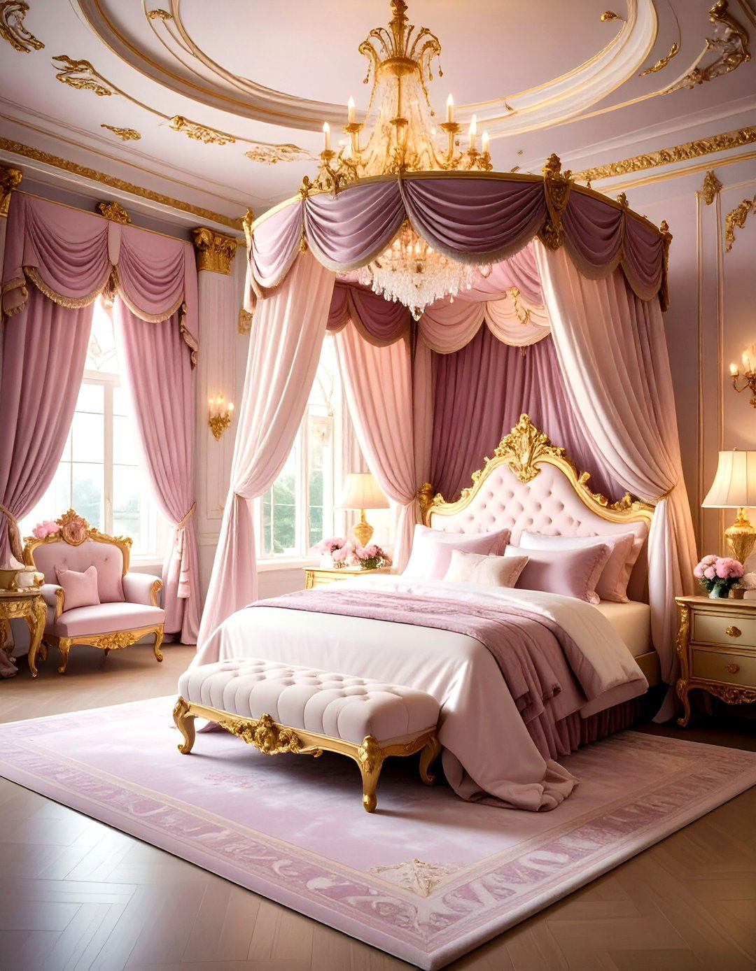 Royal Princess Bedroom - 30 little girl bedroom ideas