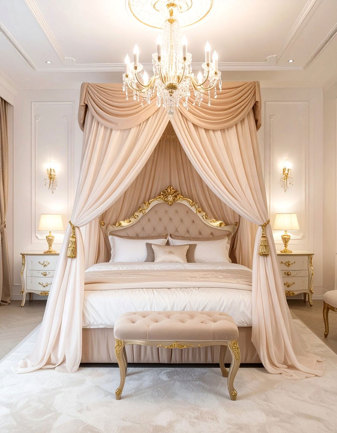 Royalcore Princess Chamber - 30 cute room decor ideas