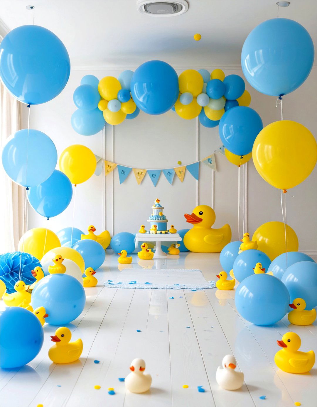 Rubber Ducky Baby Shower - 30 cute baby shower ideas