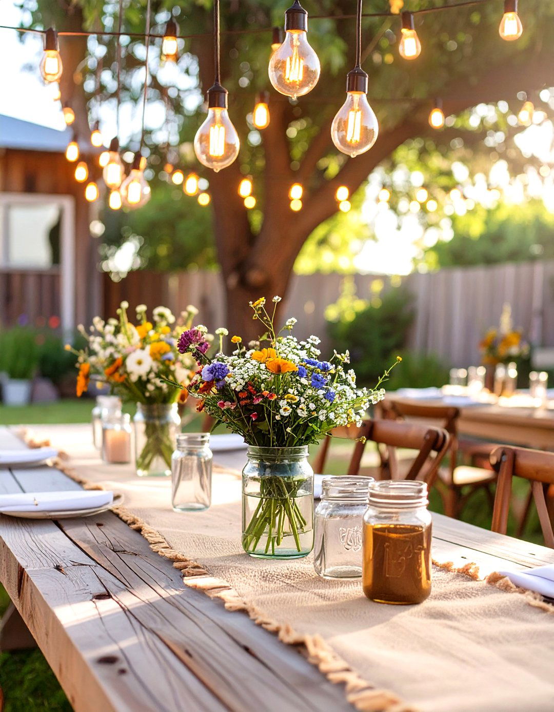 Rustic Barn Inspired Backyard Wedding - 30 backyard wedding ideas
