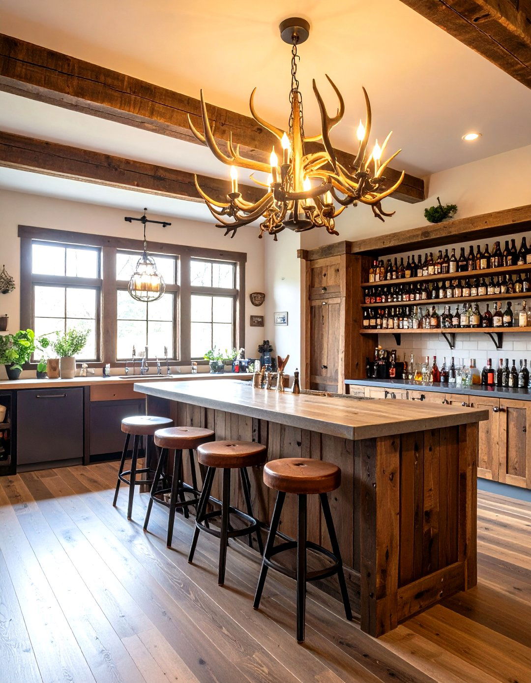 30 Rustic Basement Bar Ideas for Ultimate Entertainment - We Love Home Blog