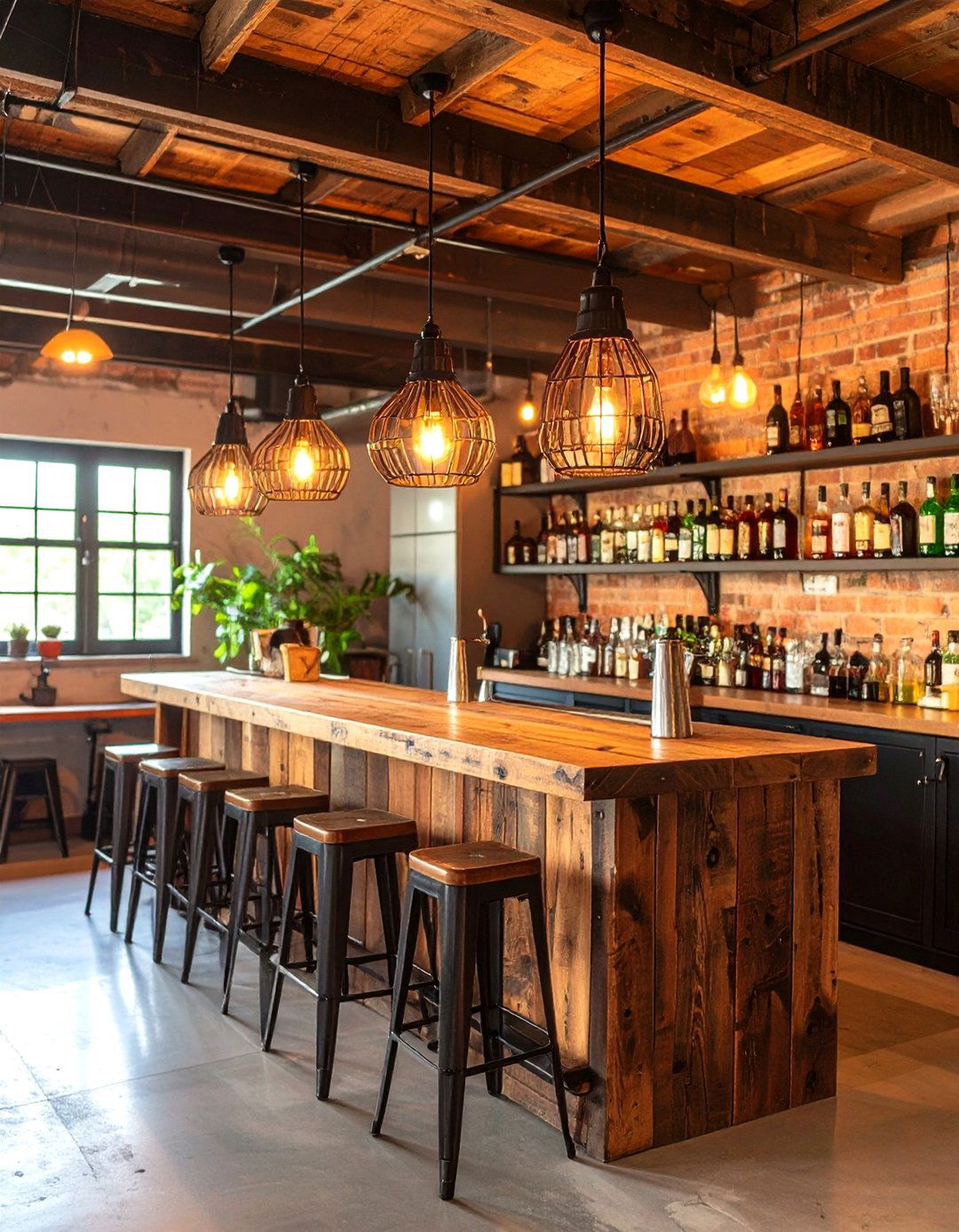 30 Rustic Basement Bar Ideas for Ultimate Entertainment - We Love Home Blog