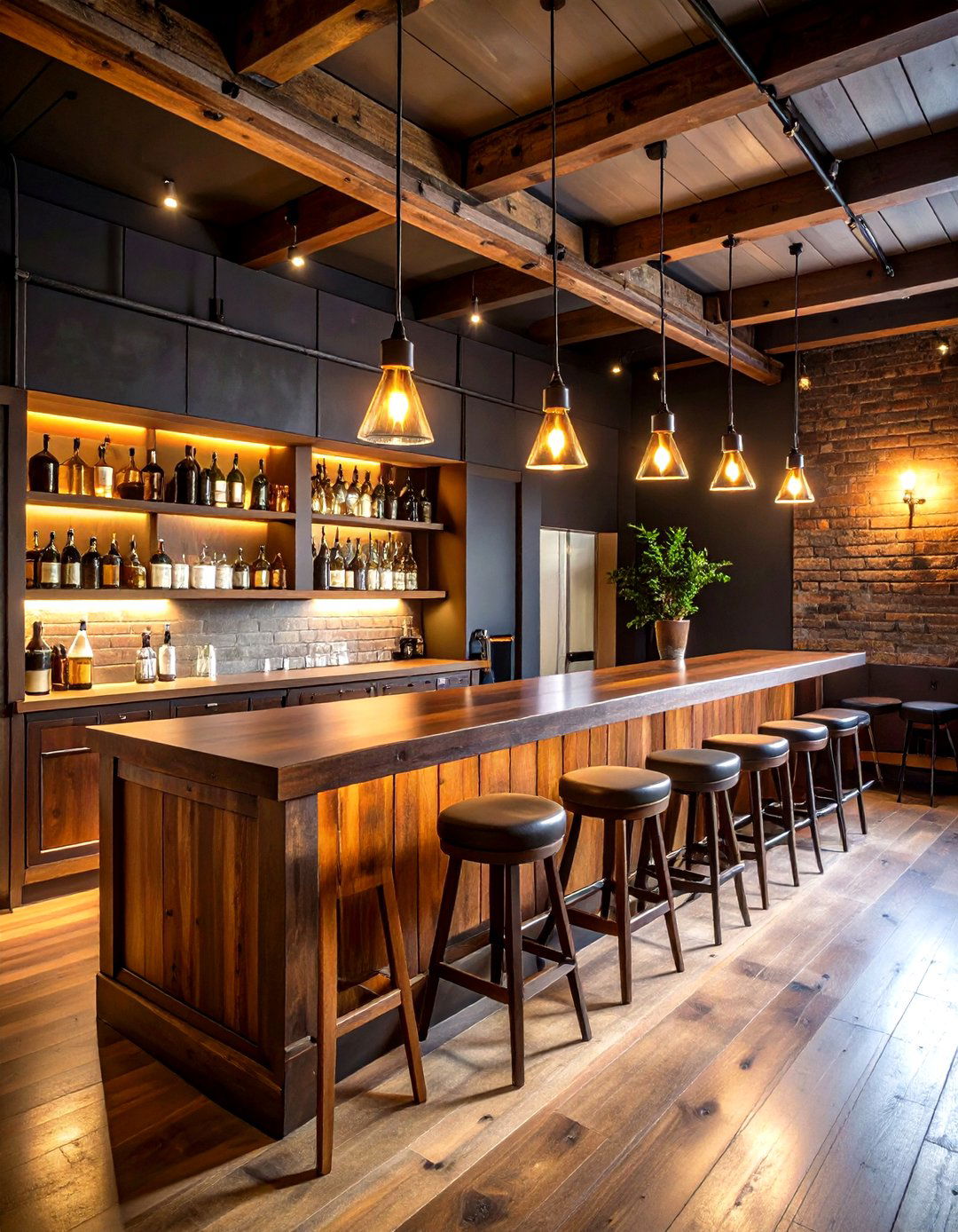 30 Rustic Basement Bar Ideas for Ultimate Entertainment - We Love Home Blog