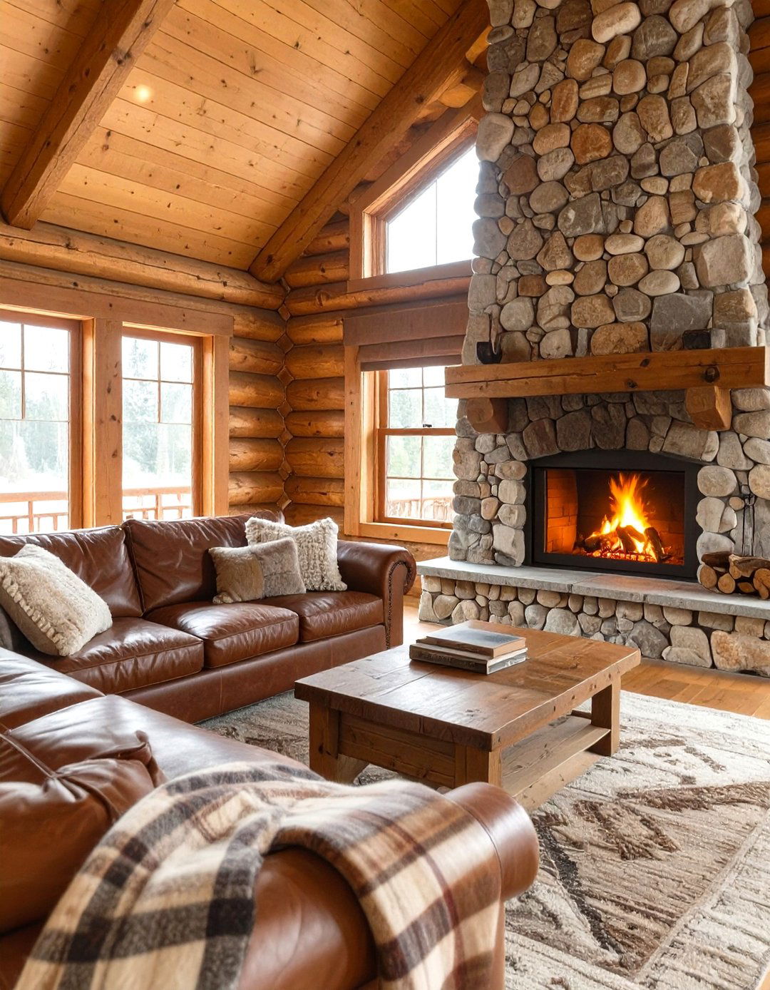 Rustic Cabin Ambiance - 30 home interior design ideas
