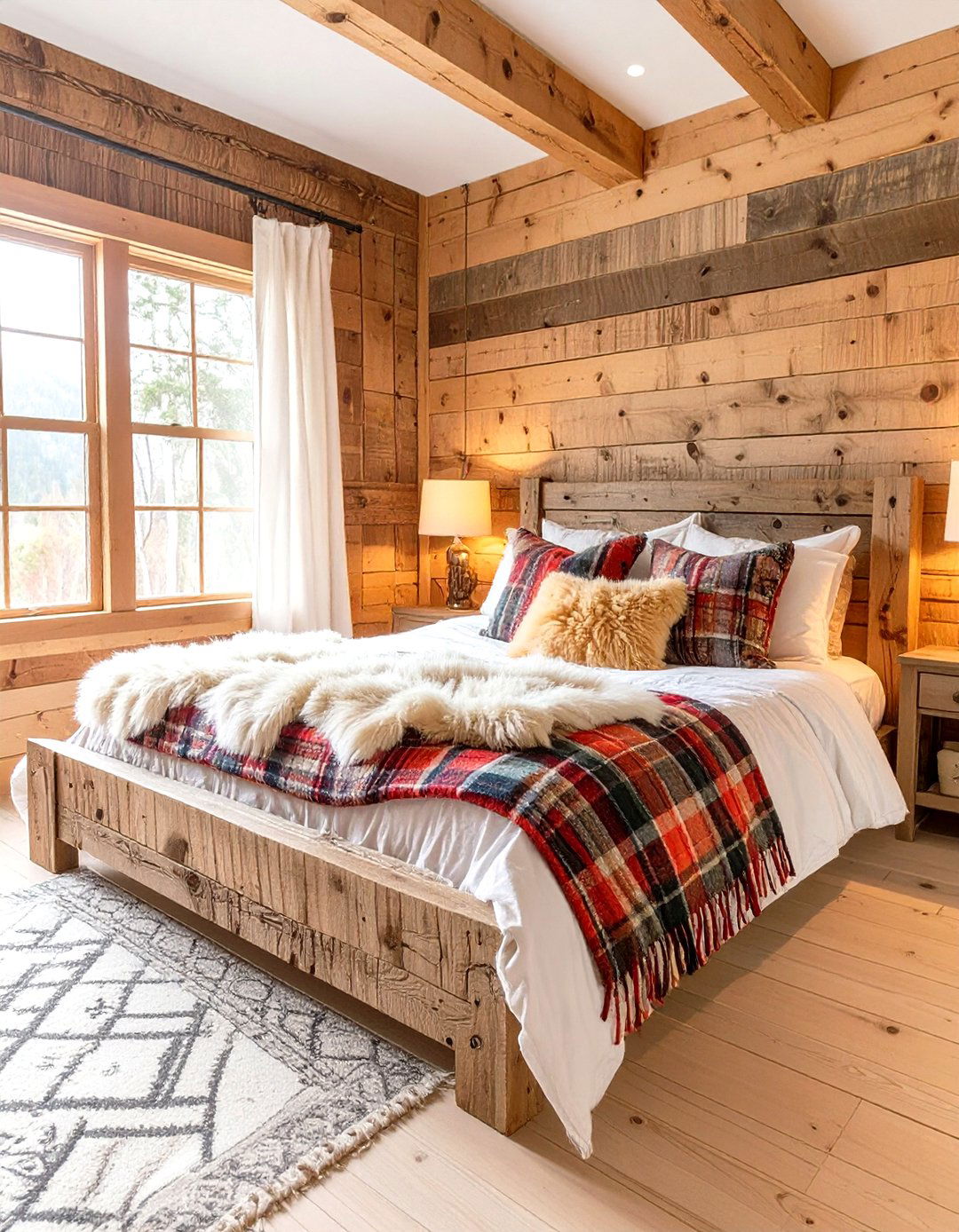 Rustic Cabin Bedroom - 30 cute bedroom ideas