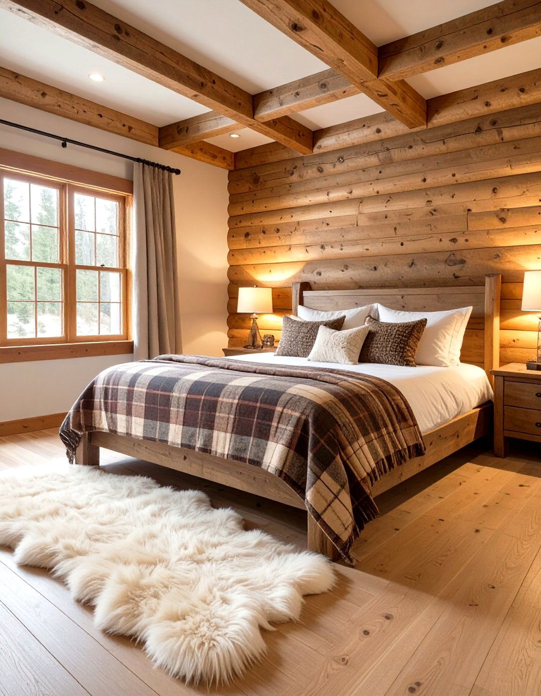 Rustic Cabin Bedroom Escape - 30 guys bedroom ideas