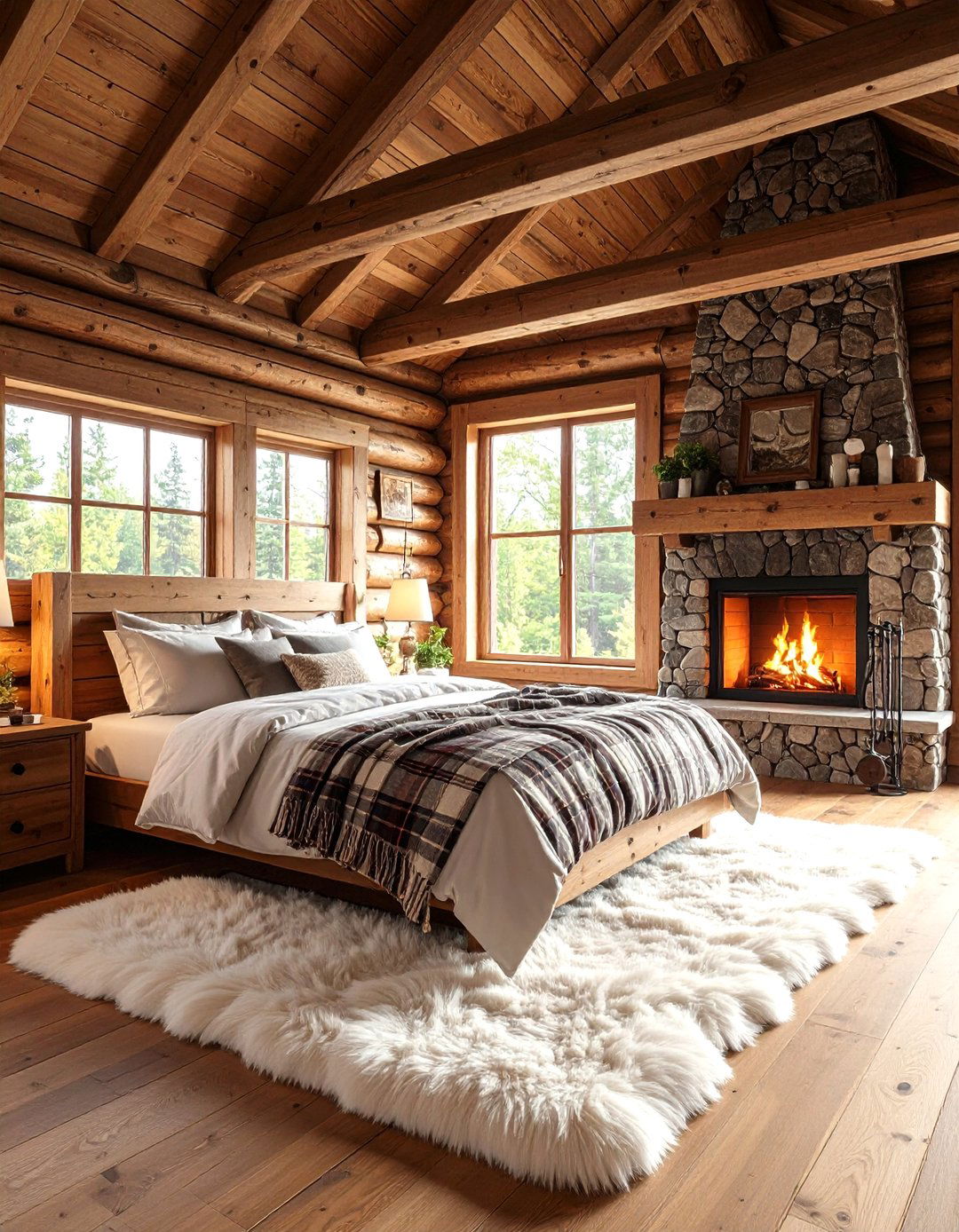 Rustic Cabin Bedroom - 30 adult bedroom ideas