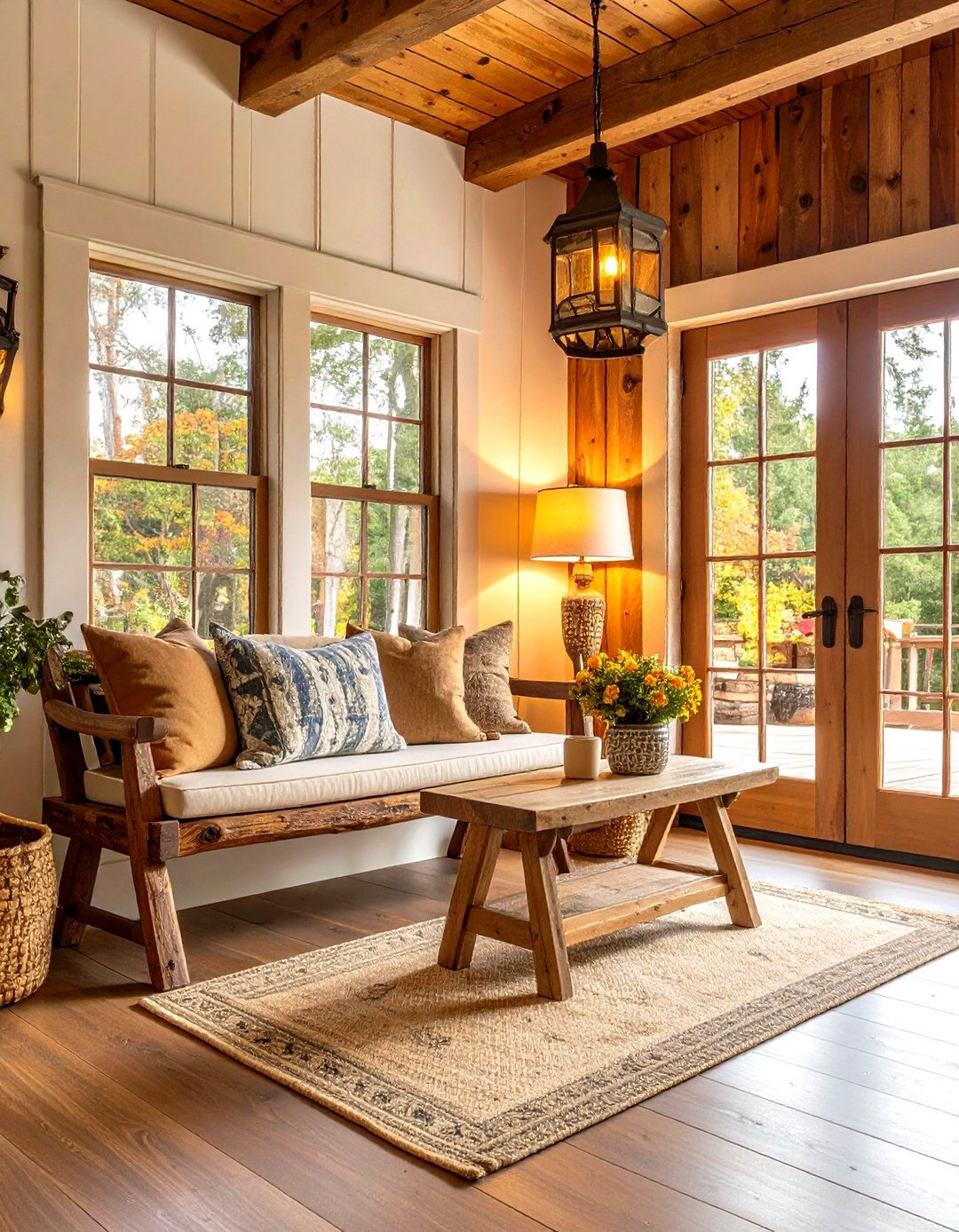 Rustic Cabin Entryway - 30 entryway decorating ideas