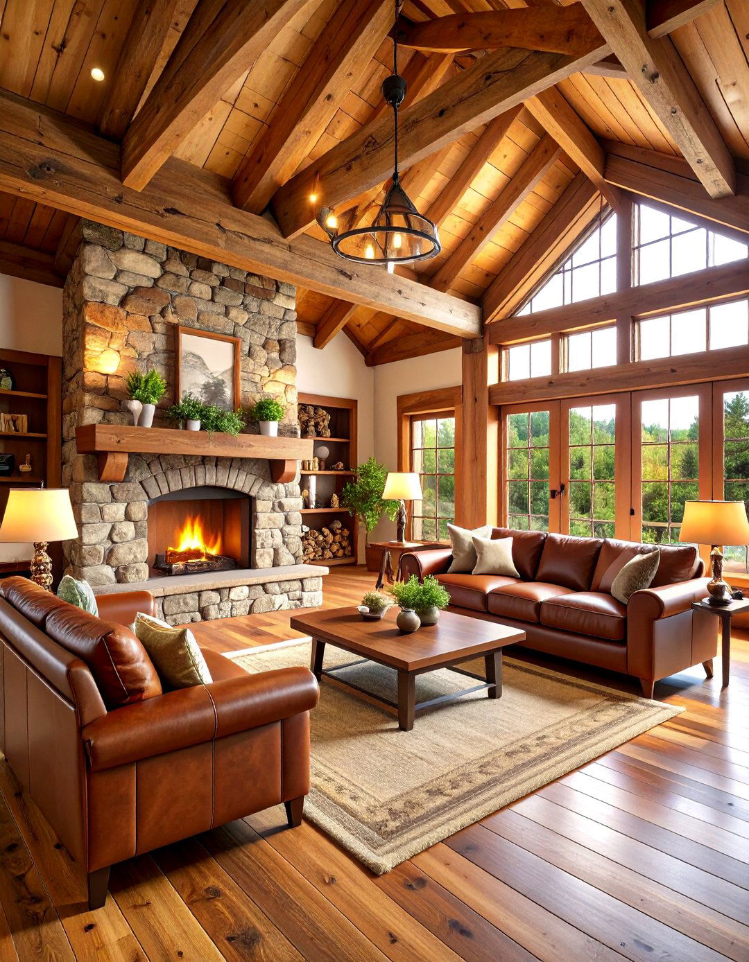 Rustic Cabin Great Room - 30 3d interior design software ideas