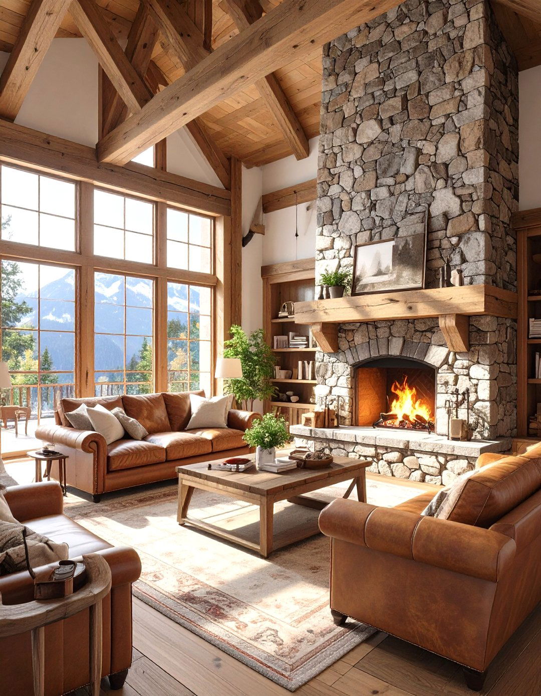 Rustic Cabin Great Room Visualization - 30 best free home design software ideas