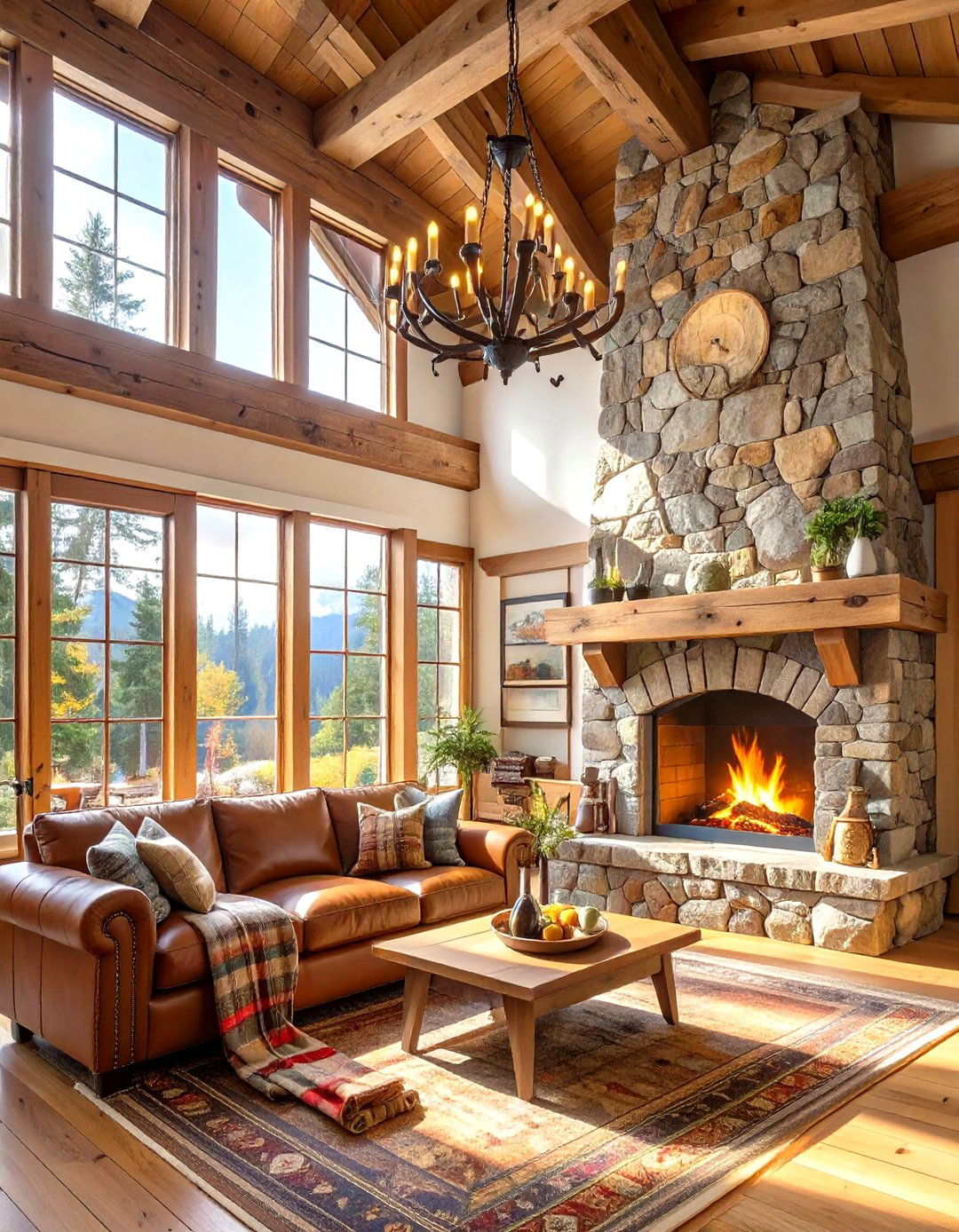 Rustic Cabin Interior Design - 30 interior design ideas thtintdesign