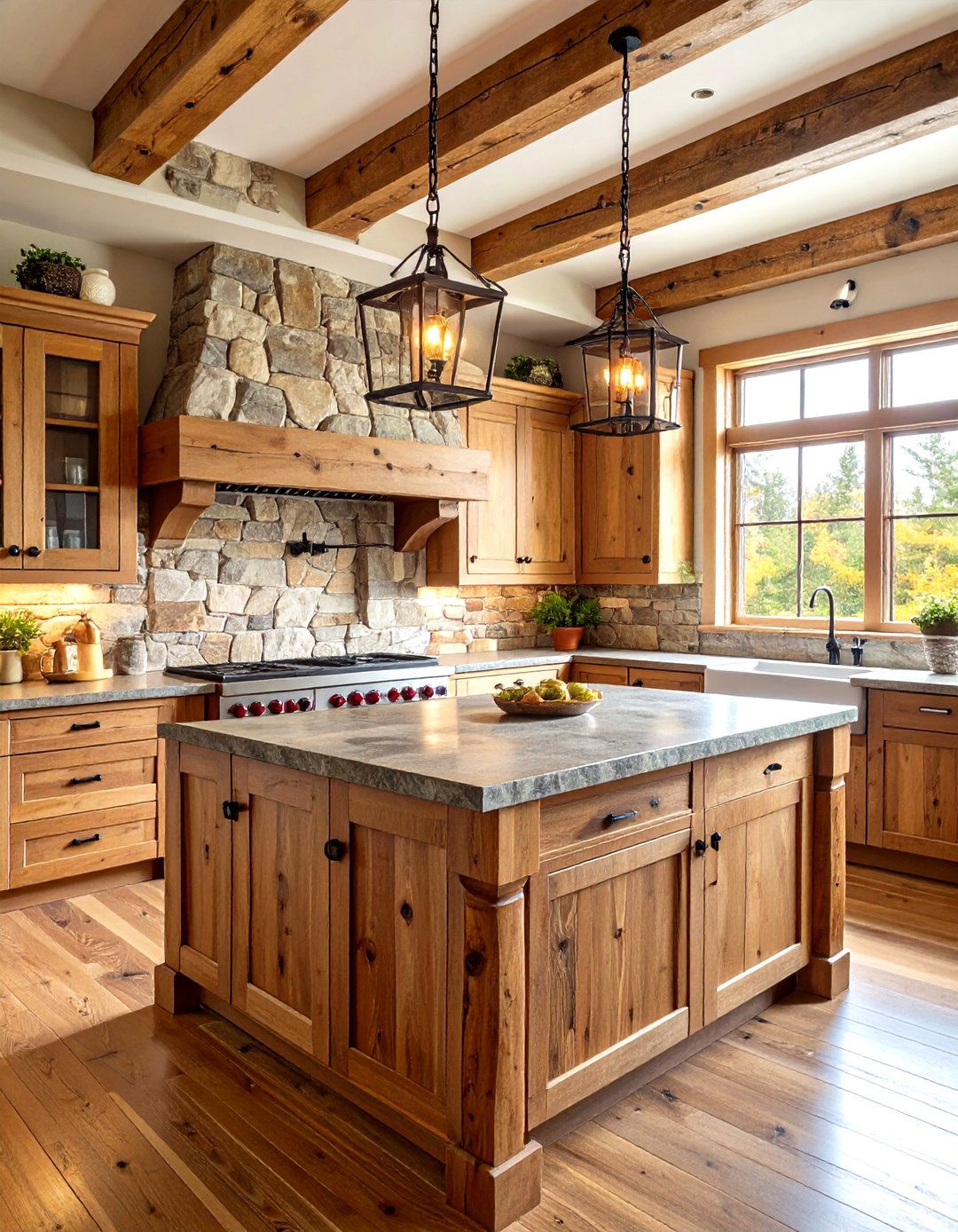 Rustic Cabin Kitchen Planner - 30 kitchen cabinet design software ideas