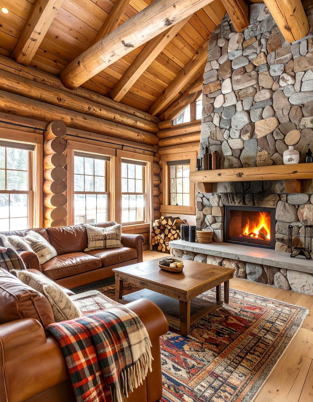 Rustic Cabin Retreat - 30 best interior design ideas