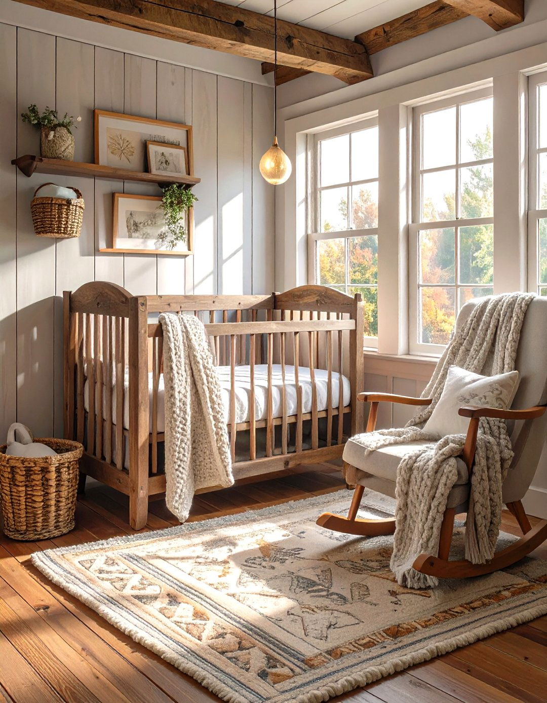 Rustic Charm Nursery - 30 boys nursery ideas
