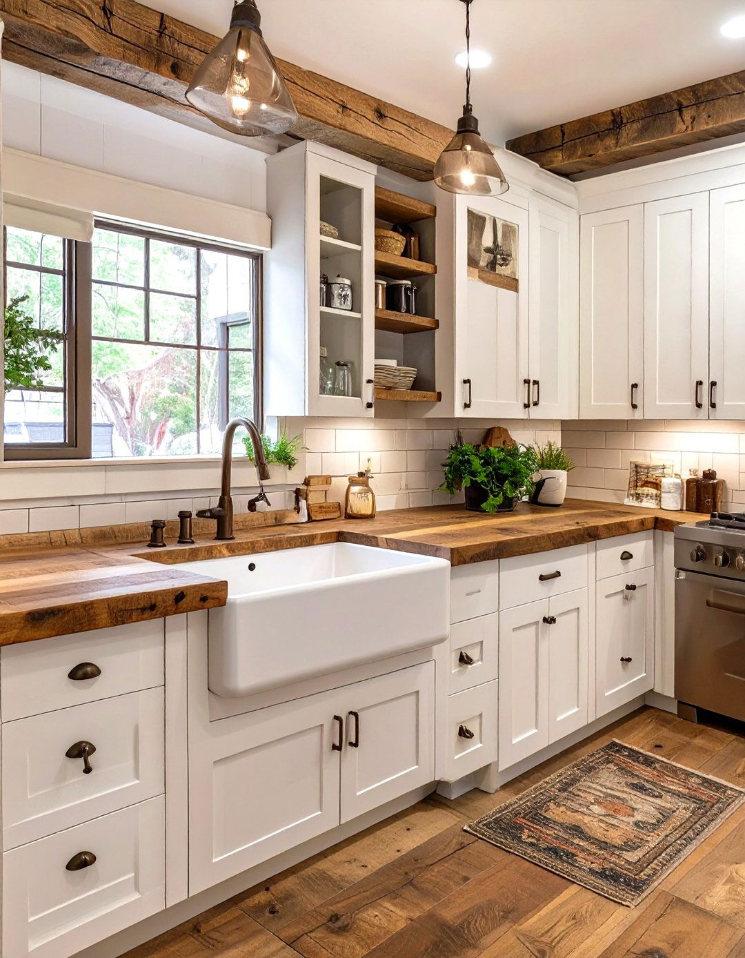 Rustic Farmhouse Basement Kitchenette Charm - 30 basement kitchenette ideas