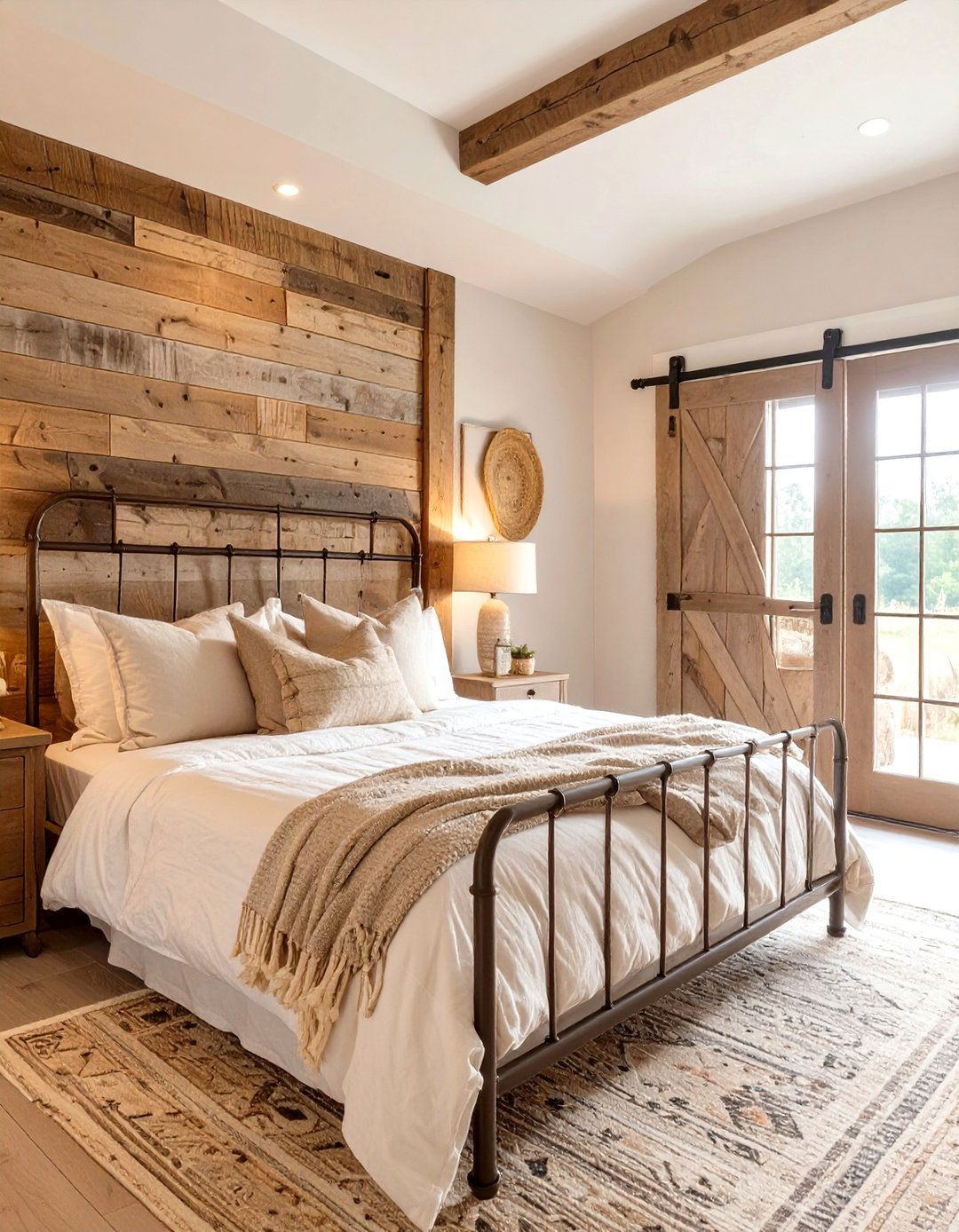 Rustic Farmhouse Bedroom - 30 bloxburg bedroom ideas