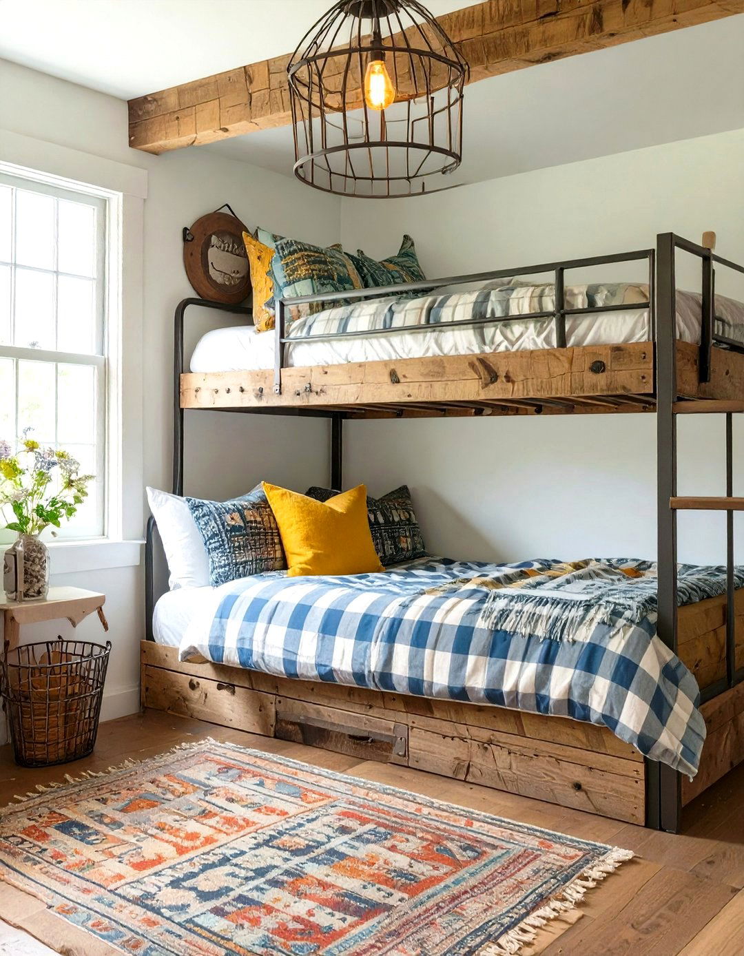 Rustic Farmhouse Dorm Room - 30 college dorm ideas
