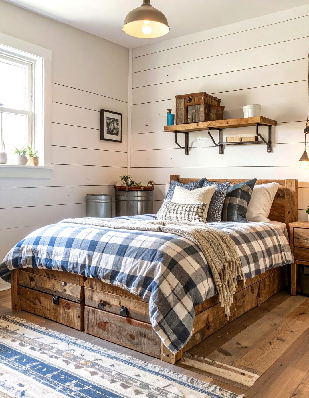 Rustic Farmhouse Dorm Room - 30 dorm room inspiration