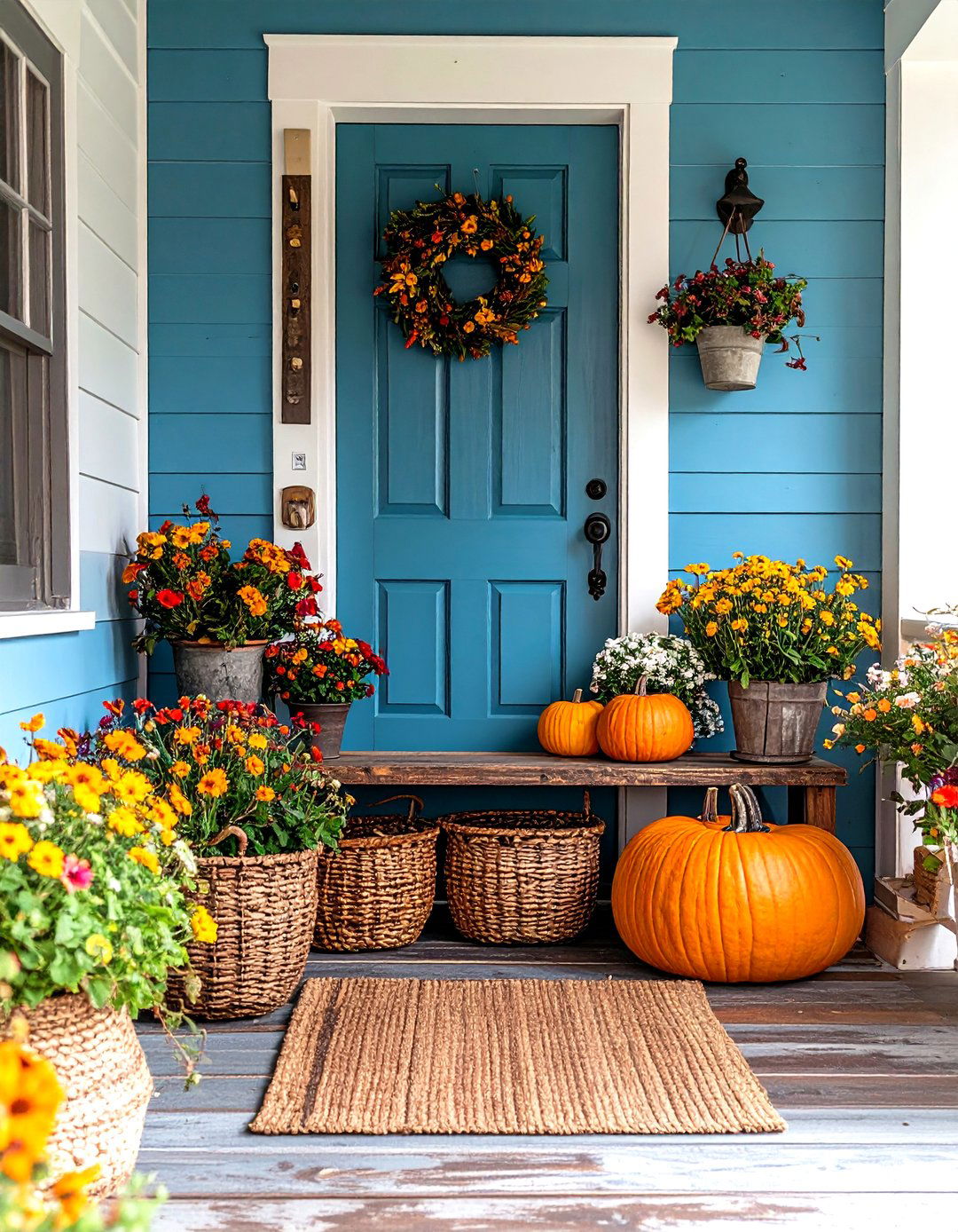 Rustic Farmhouse Entryway Bench - 30 entryway bench ideas