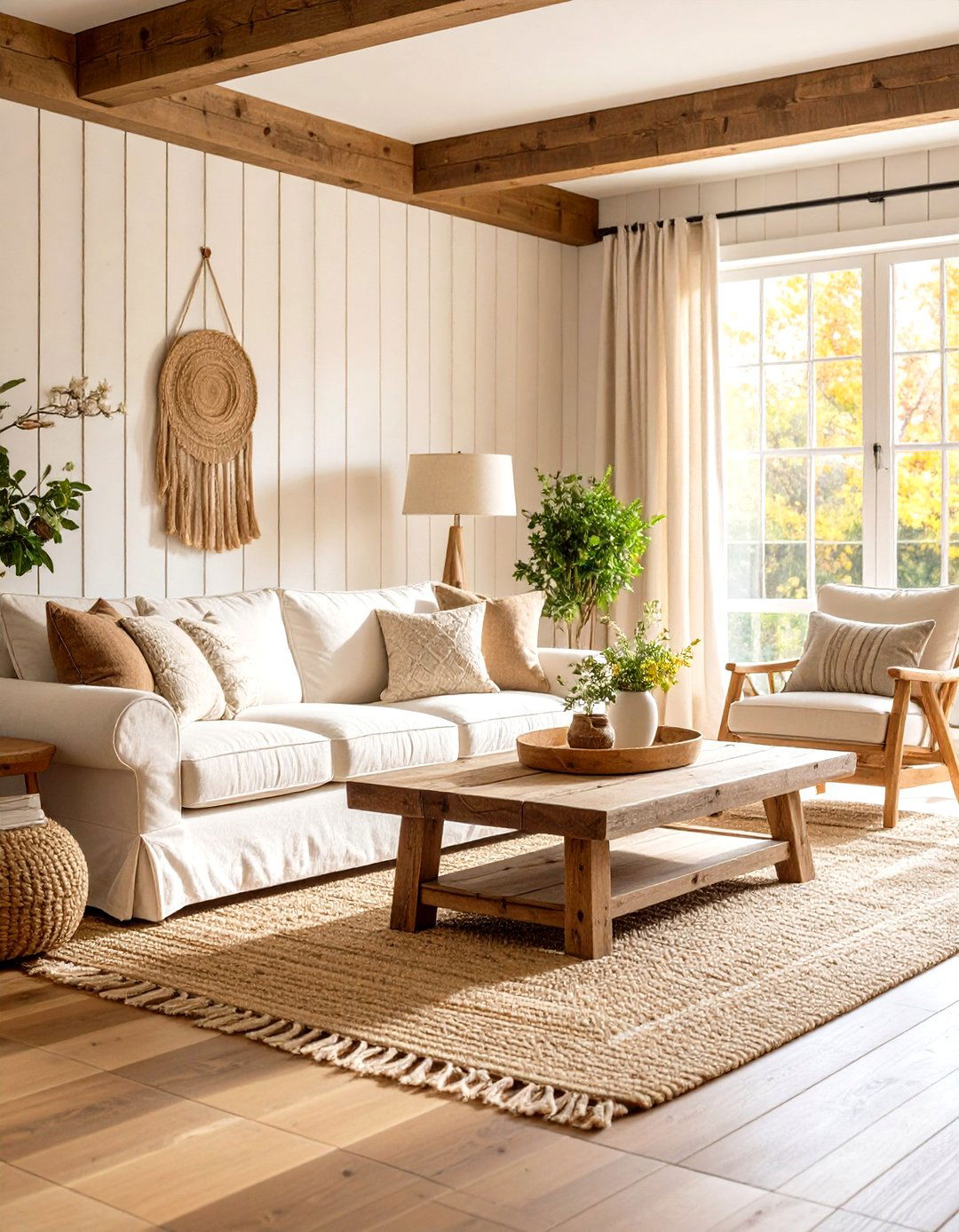 Rustic Farmhouse Family Room Comfort - 30 family room furniture ideas