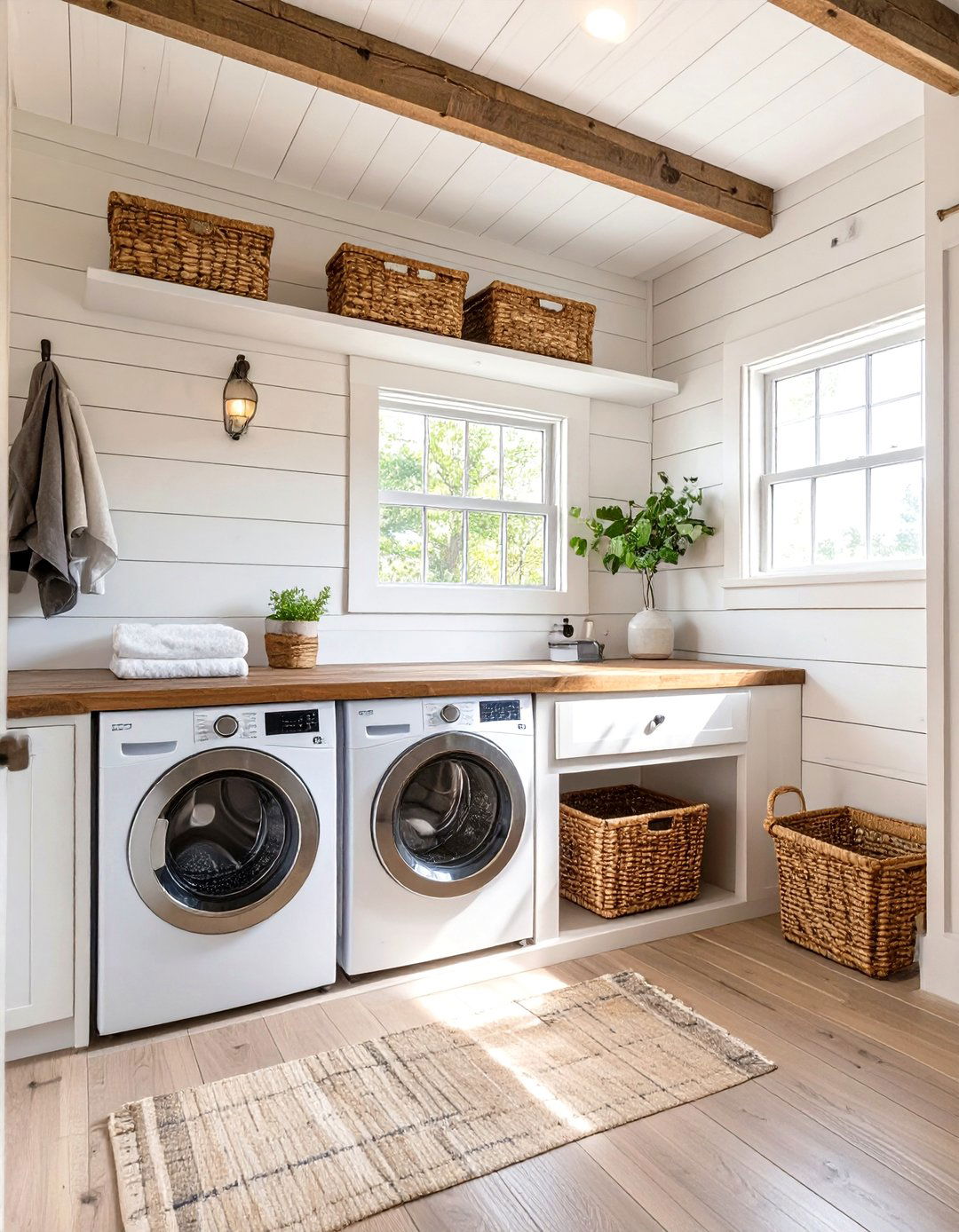 30 Functional Garage Laundry Room Ideas and Designs - We Love Home Blog