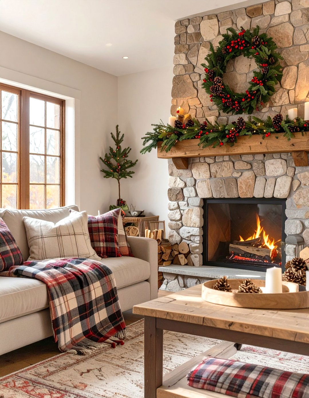 Rustic Farmhouse Gathering - 30 interior design ideas for holiday decor