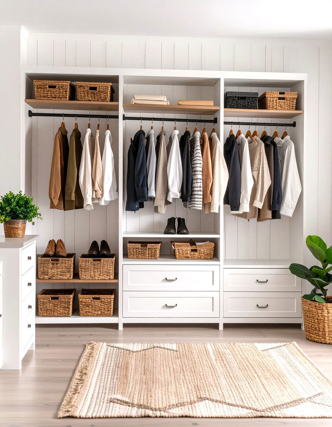 Rustic Farmhouse Hallway Closet - 30 hallway closet ideas