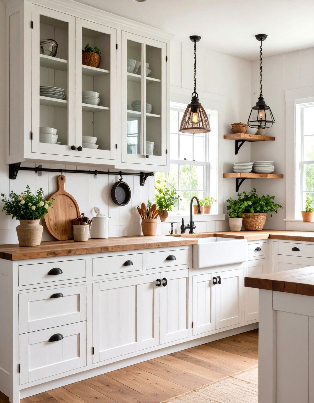 Rustic Farmhouse Kitchen Cupboards - 30 kitchen cupboards ideas