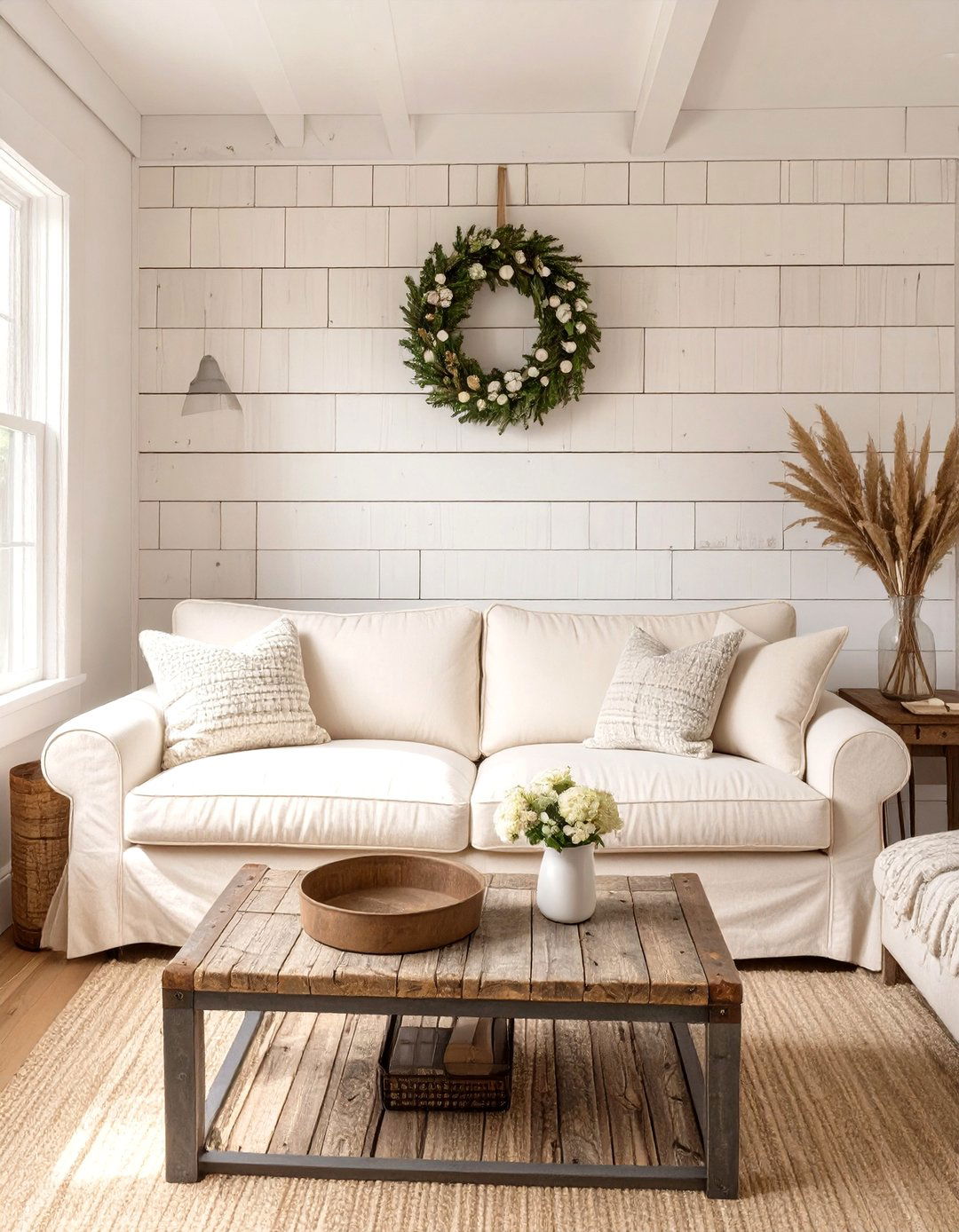Rustic Farmhouse Small Living Room - 30 apartment small living room ideas