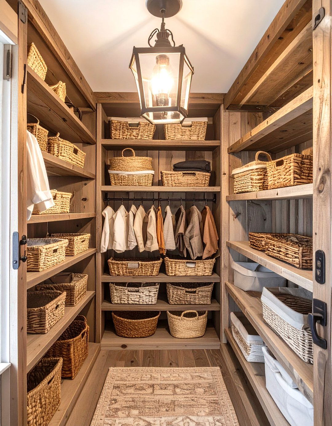 Rustic Farmhouse Wardrobe Design - 30 design a closet online free ideas