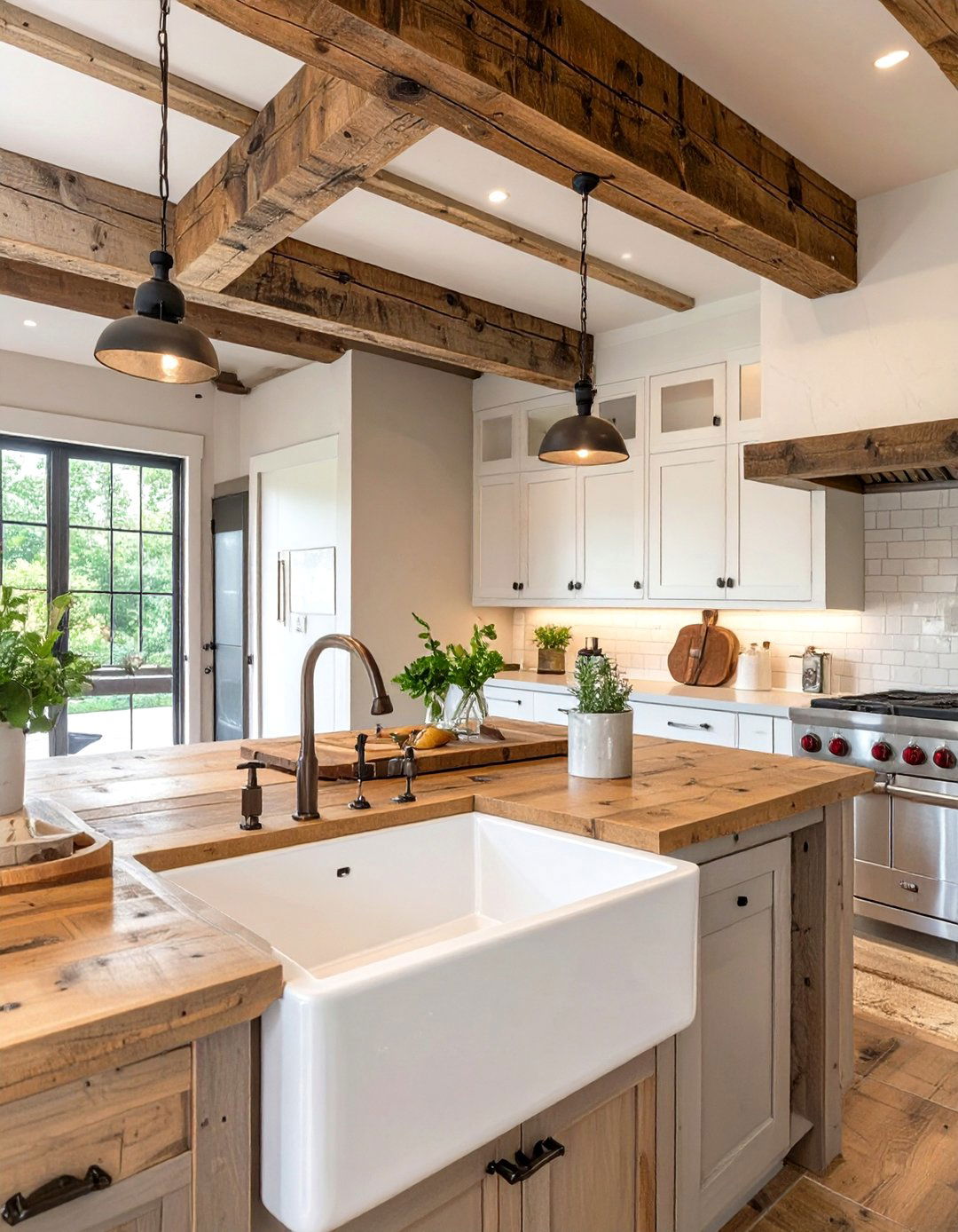 Rustic Industrial Kitchen Charm - 30 industrial kitchen design ideas