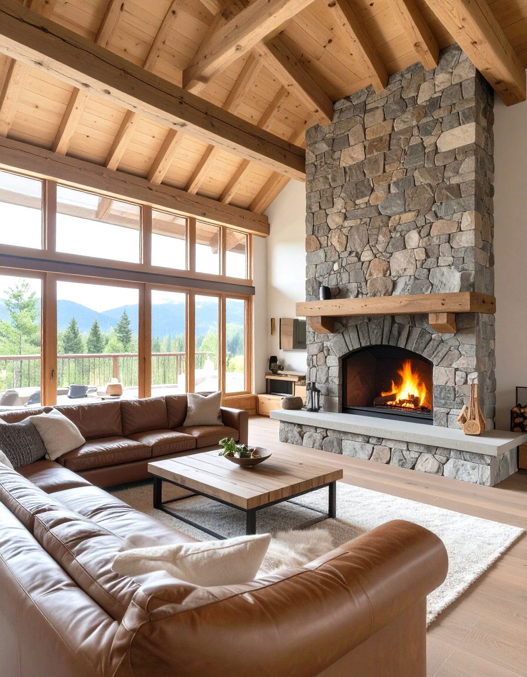 Rustic Mountain Retreat - 30 interior design for home ideas