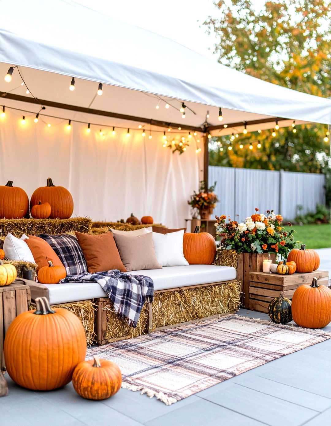 Rustic Pumpkin Patch Celebration - 30 fall baby shower ideas