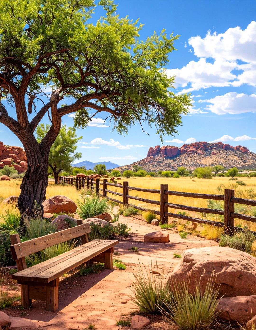 Rustic Ranch Landscaping - 30 arizona landscape ideas