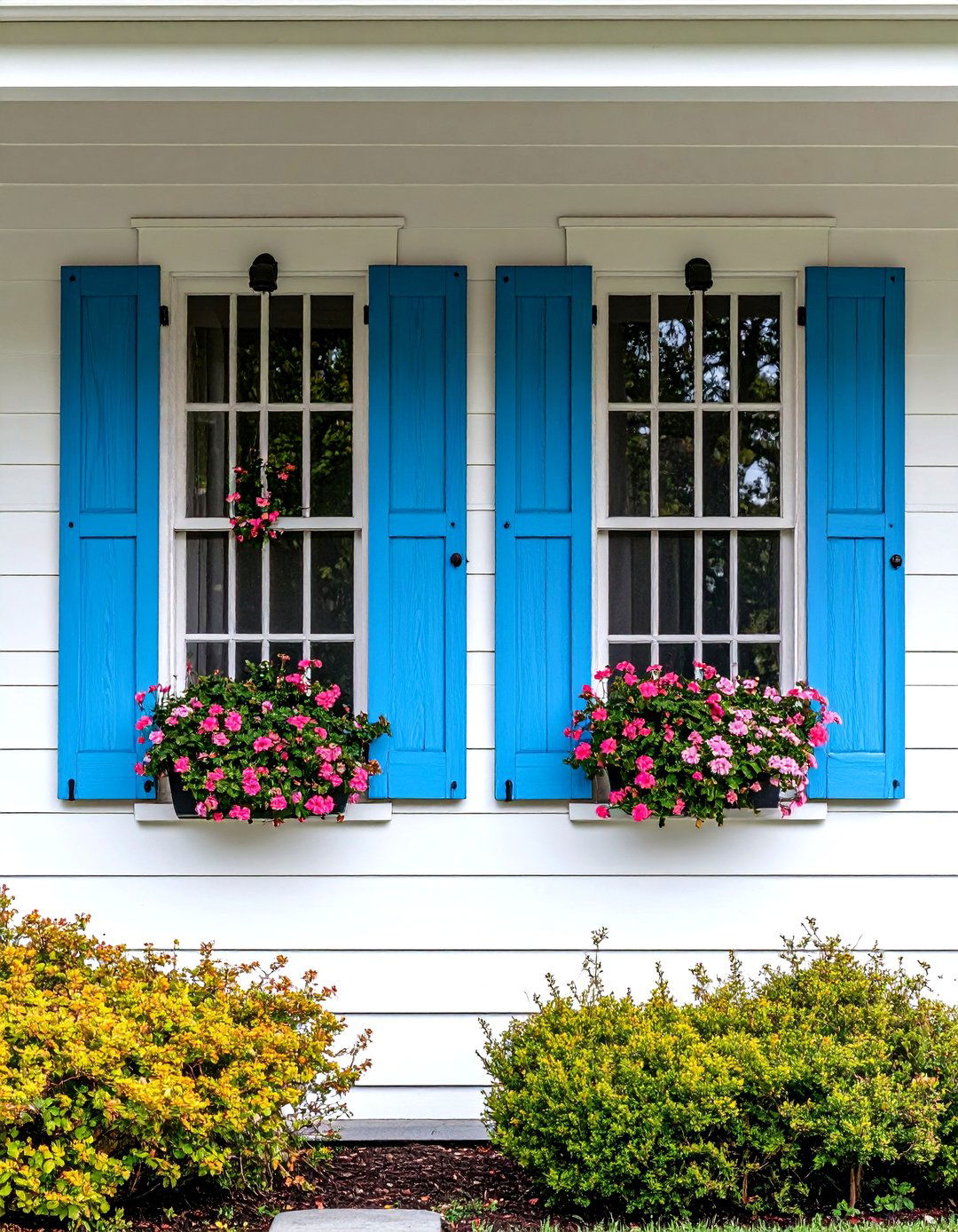 Rustic Shutters as Wall Decor - 30 rustic front porch decorating ideas