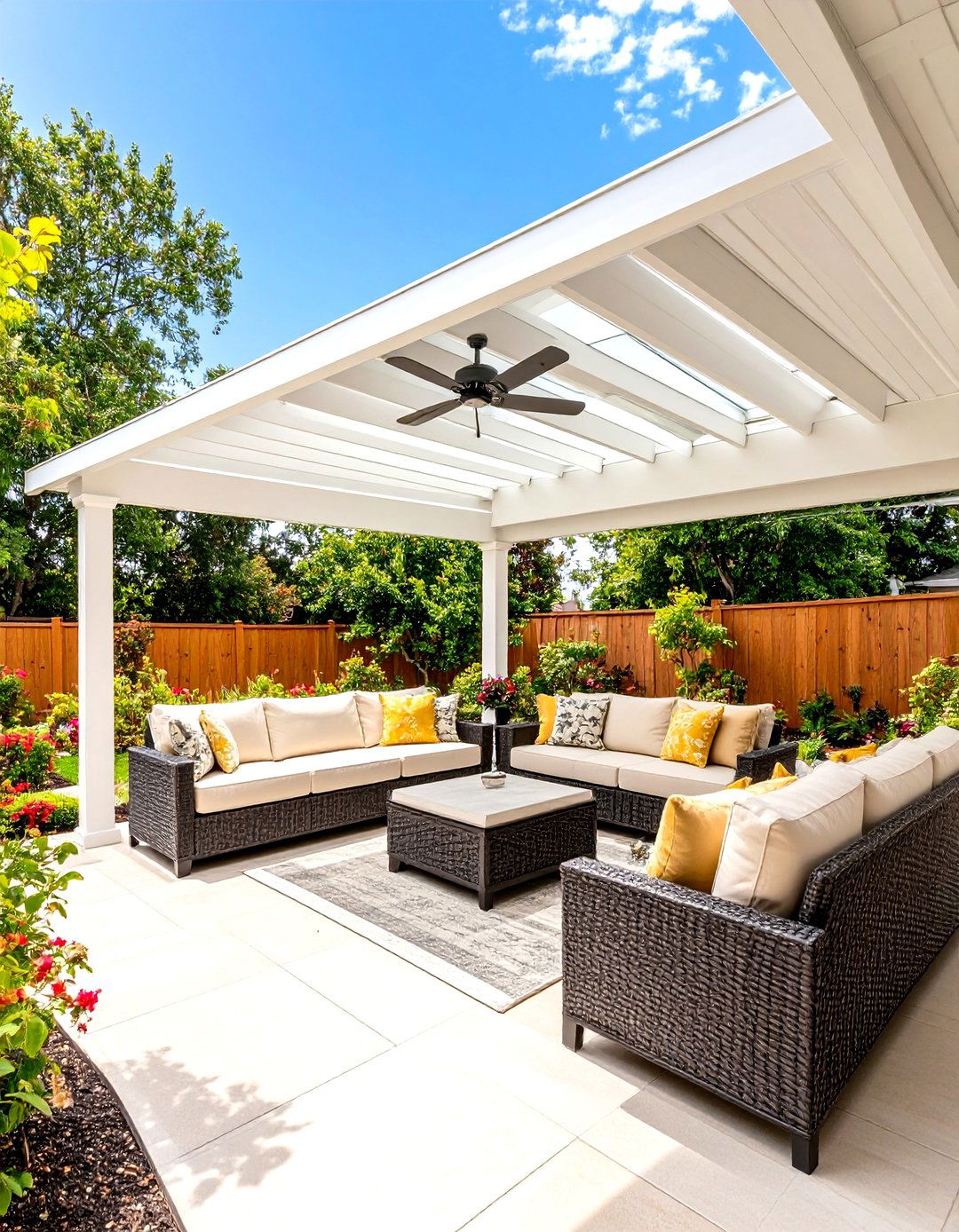 Rustic Timber Frame Cover - 30 patio covering ideas