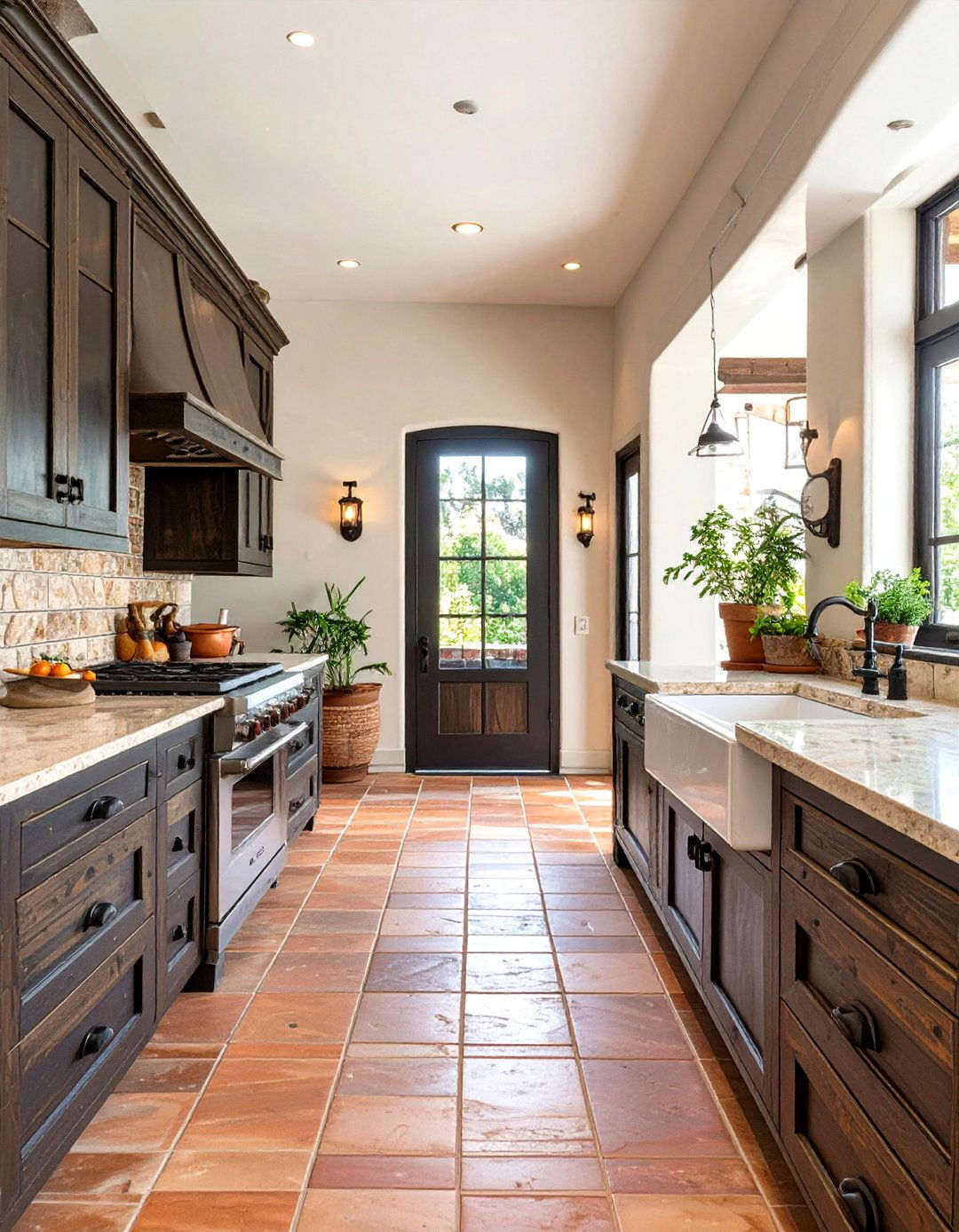 Rustic Tuscan Butlers Pantry - 30 butlers pantry ideas