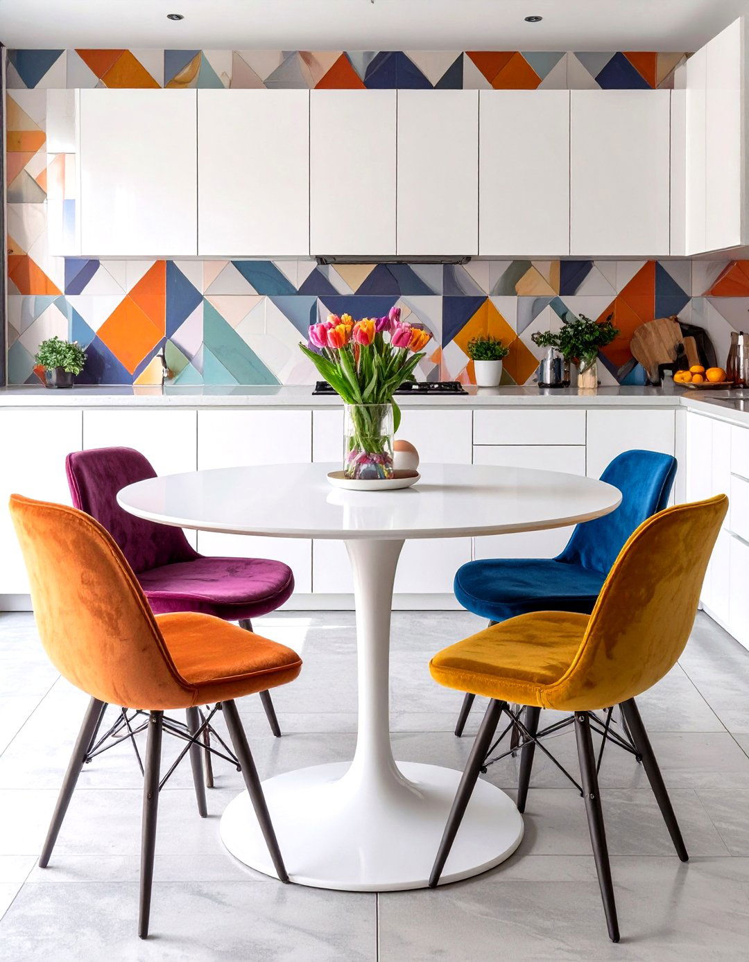 Saarinen Style Tulip Kitchen Table - 30 what are the best modern kitchen table designs ideas