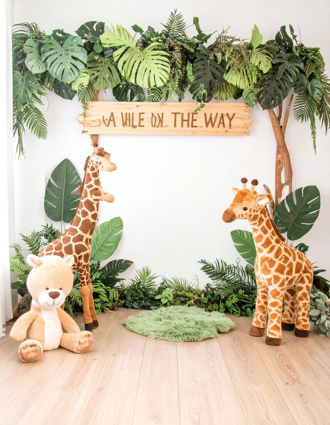 Safari Adventure Wild One - 30 baby shower backdrop ideas