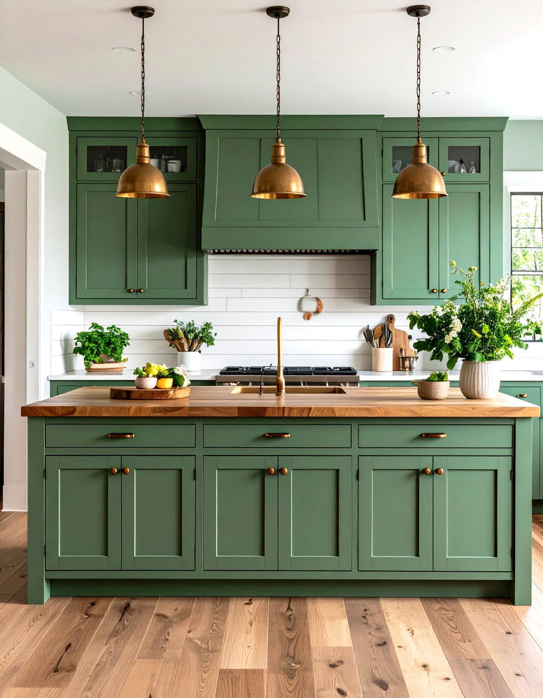 Sage Green Kitchen Cabinets - 30 kitchen cabinet color trends 2025