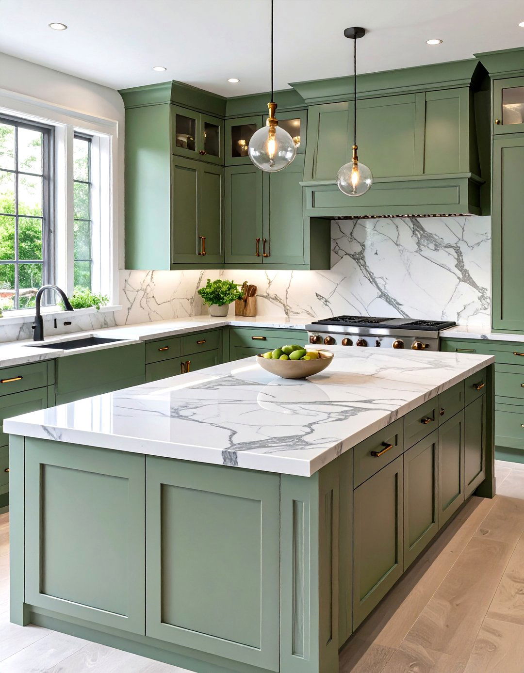 30 Sage Green Kitchen Ideas for a Modern Home - We Love Home Blog