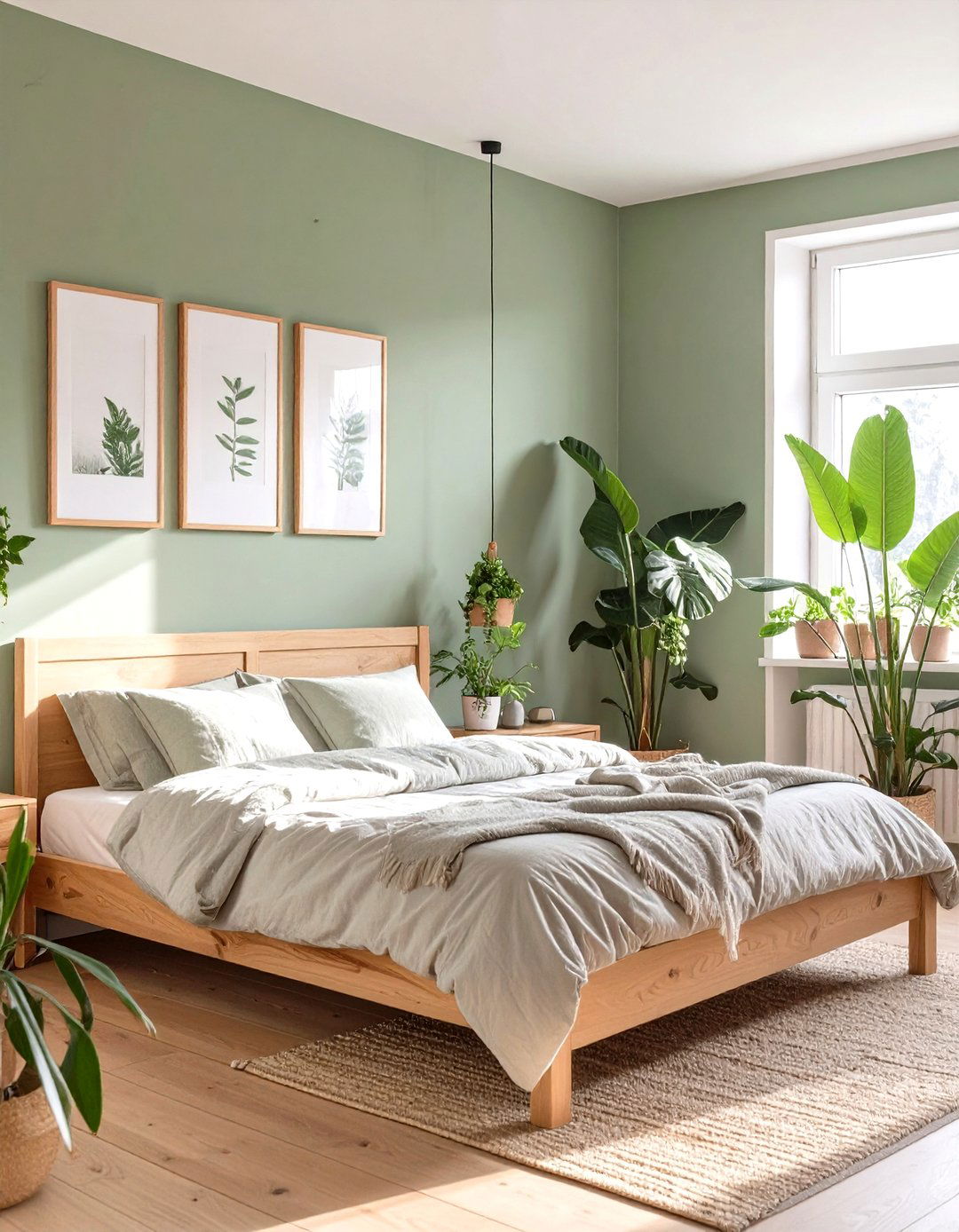 Sage Green Serenity Bedroom - 30 cute bedroom ideas