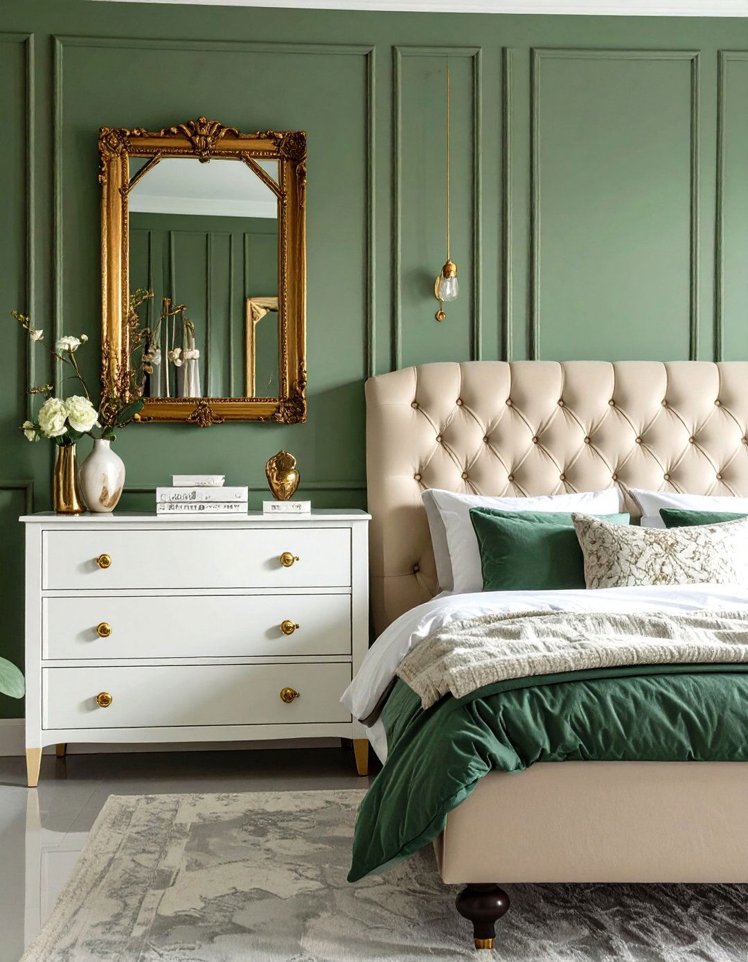 30 Modern Sage Green Bedroom Ideas for a Serene Space - We Love Home Blog