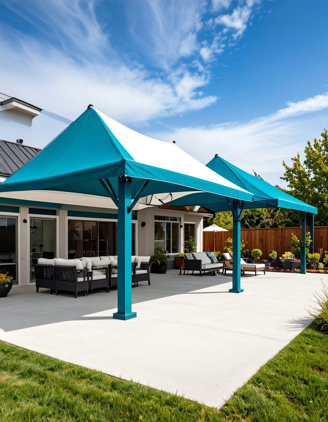 Sail Shade Patio Canopy - 30 patio canopy ideas