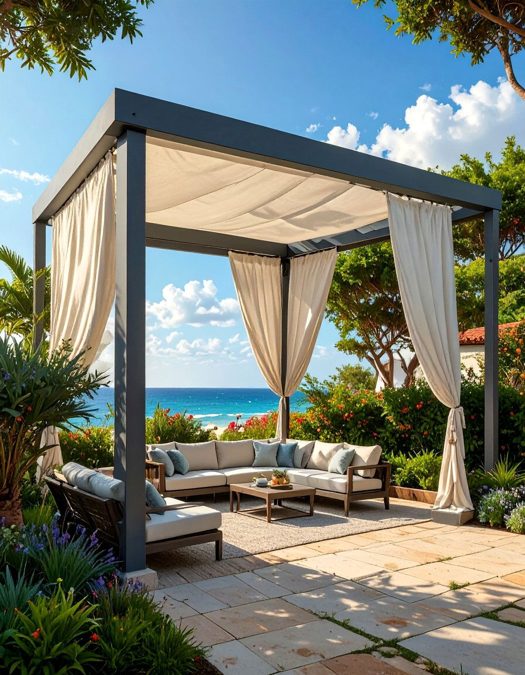 Sail Shade Small Patio Pergola - 30 small patio pergola ideas